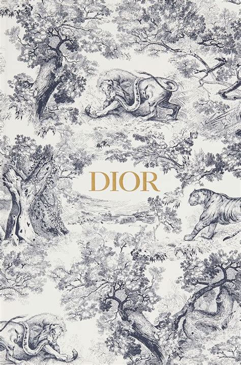 dior toile de jouy wallpaper